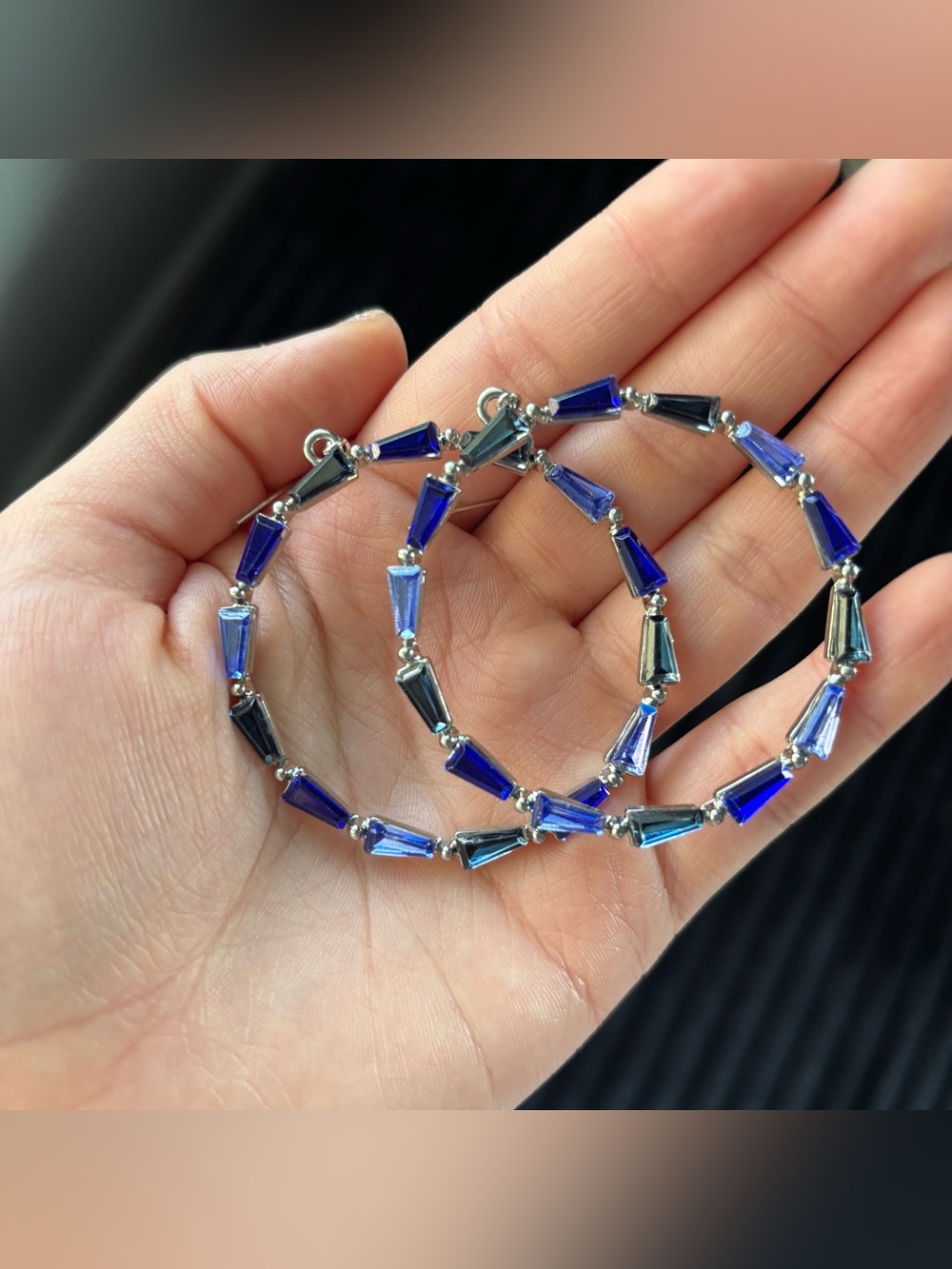 Blue Earrings